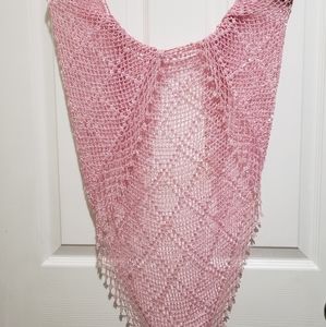 Delicate triangular beaded sarong